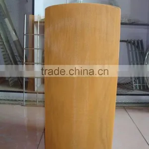 Plastic Coated Galvanized Wire Mesh With Square Hole in Yellow Colour thumbnail-1