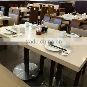 Solid Surface KFC Restaurant Table/hot Pot Table,artificial Marble Top Dining Table,Restaurant Table thumbnail-6