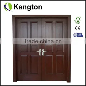Wood PVC Door Pvc Folding Door thumbnail-1