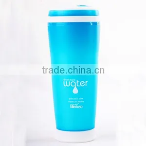 Plastic Type and Water Bottles Drinkware Type Bpa Free Reusable Tea Infurser Bottle 14 OZ thumbnail-1