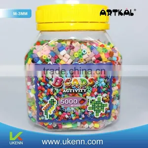 Artkal Perler Beads Fuse Beads M-3MMassorted Wooden Bead Baby Pacifier Holder Chain thumbnail-2