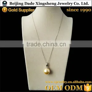 Professional Custom Wholesale Shell Pearl and Chain Choker Necklace thumbnail-2