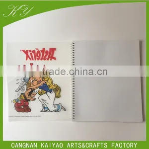Custom pp Cover Bluk Spiral Notebook for Promotion thumbnail-2