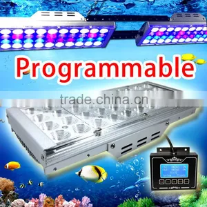200W DSunY Aqua Dimmable LED Aquarium Light Full Spectrum Coral Reef Tank Marine Aquarium Lamp For Fish Tank, Moonlight thumbnail-1