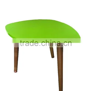 Europe 100% Bamboo Oval Modern Coffee Table thumbnail-6