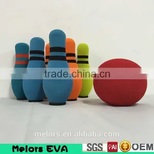 Colorful Bowling Balls for Kids EVA Foam Bowling Skittle Garden Game thumbnail-1