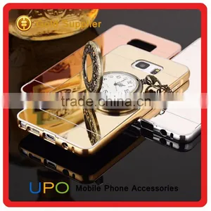 [UPO] Wholesale Aluminum Mirror Cover Electroplating Bumper Mobile Phone Case for Samsung Galaxy Note 7 thumbnail-4