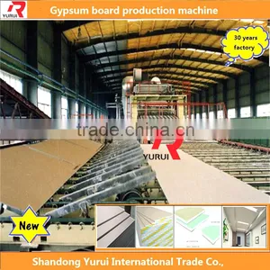 Buy China Gypsum Machinery, Face Covered Gyspum Drywall Board Production Line thumbnail-1