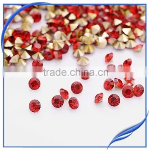 Point Back Chaon 8mm Rhinestone 888 Chaton Stone for Jewelry Accessary ,wedding Dress Saree thumbnail-1