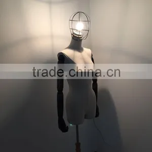 Fashion Store Window Display Torso Mannequins With Light thumbnail-2