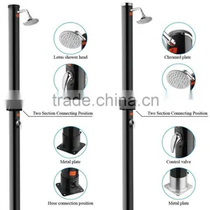 Poolside Solar Shower Swimming Pool Backyard Solar Shower Poolside Shower 35L thumbnail-1