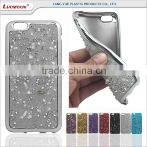 Tpu Electroplating Mobile Phone Diamond Back Case for Gionee p2 s6 Pioneer P5w thumbnail-1