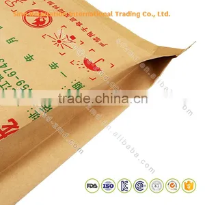 Best Quality Kraft Gusset Paper Bags for Compound Additives thumbnail-2
