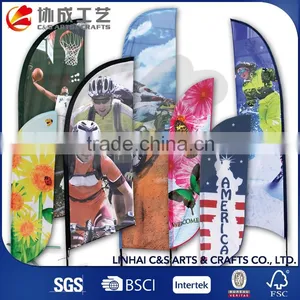 Hot Sale Promotion Custom Beach Flags thumbnail-6