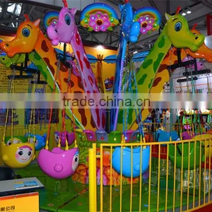 Funfair Rides Amusement Park Equipment Flying Chair / Amusement Rides Swing Carousel for Sale thumbnail-3