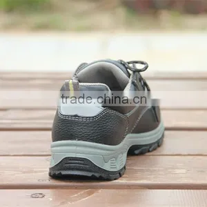 Embossed Cow Leather Insulative Work Shoes Steel Toe 6KV thumbnail-2