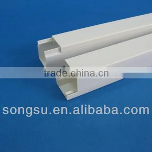 High Quality PVC Wiring Ducts Cable Trunking 15X10mm thumbnail-1
