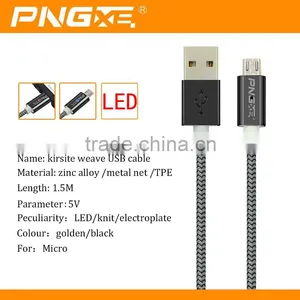 PNGXE High Quality Fast Charging Micro Usb Cable for Iphone 6 Charger Cable With Usb Led Light Magnetic Usb Cable thumbnail-6