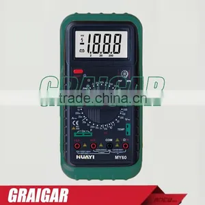 MY60 2000 Counts Digital Multimeter AC/DC Voltage Current Resitance Meter Tester thumbnail-1