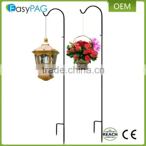 Top Quality Metal Iron 1.5m Garden Decorative Lantern Shepherd Hook thumbnail-6