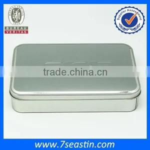 Wholesale Rectangular Metal Tin Box for Candy Chocolate Packaging From Dongguan Factory thumbnail-1