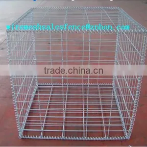 Galvanized Welded Gabion Baskets, Hesco Bastion Steel, Hesco Military Bastion Gabion Cage thumbnail-2