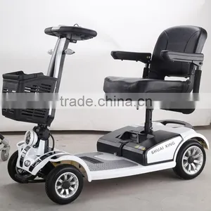 CE Disabled Person Electric Lightweight Mobility Scooter With Bike and Chair / Bicycle thumbnail-4