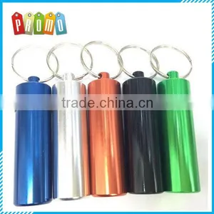 Aluminium Pill Case Keychain thumbnail-1