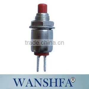 DS-402 Red Mininature Low Voltage Push Button Switch thumbnail-1