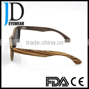 Fashion Laminated Wood Frame Polarized Sunglasses Wholesale Wooden Sunglasses thumbnail-4