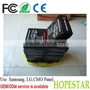 Widescreen Vesa Tablet 2av Inputs 4.3inch Car Lcd Monitor With Good Quality thumbnail-6