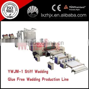 Nonwoven Polyester Fibre Wadding Line, Thermo-bonded Wadding Production Line thumbnail-1