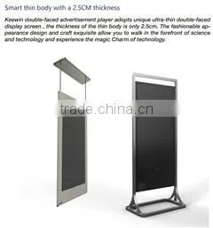 55inch Double-screens Advertising Product Transparent Lcd Display thumbnail-1