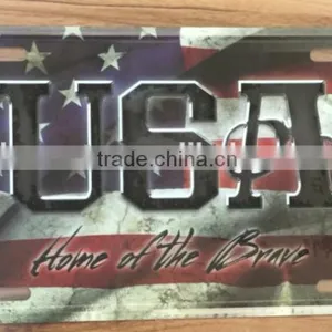 Wholesale Custom Embossed Vintage Metal Tin Sign, Retro Metal Tin Plaque, Home Decoration Tin Plate thumbnail-4