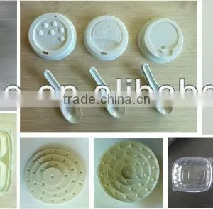 Disposable Plastic Thermofroming Machine for Cup Lid /tray thumbnail-1