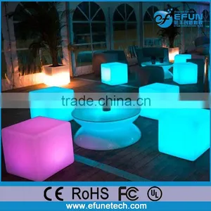 RGB Color Led Bar Furniture Table,led Light Party Tables and Chairs for Sale thumbnail-1