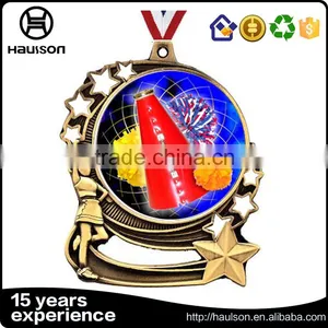 New Fashion Wholesale Embossed Glittering Casting Photo Etched Iron Brass Zinc Alloy Gold Plated Swimming Sport Medal thumbnail-6