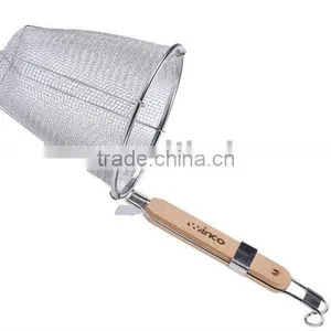 Vermicelli Strainer With Wood Handle thumbnail-1