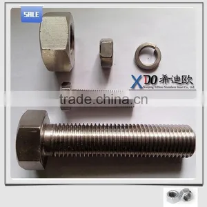 Nickel Alloy 625 / 2.4856 Stainless Steel Hex Bolt&nut Size M42 Alloy600/2.4816 thumbnail-1