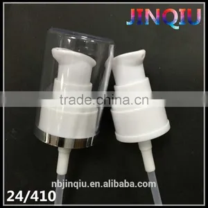 24/410 Cream Pump Dispenser With AS Transparent Cap thumbnail-5