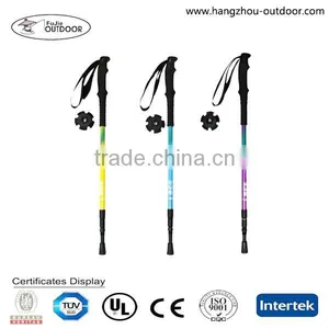 2015 Safety Retractable Outdoor OEM Carbon Fiber Hiking Pole thumbnail-1
