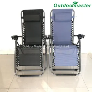 Portable 2Pack Lafuma Folding Recliner Wholesale Zero Gravity Chair thumbnail-2