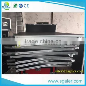 1.22*1.22m Stage Platform With Aluminum Folding Riser thumbnail-5