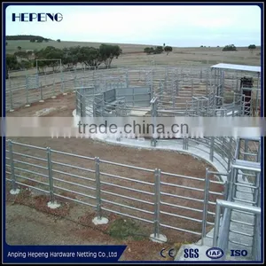 Heavy Duty Hot Dipped Galvanized Livestock Yard Fence Cattle Corral Yard Panel From China Factory thumbnail-5