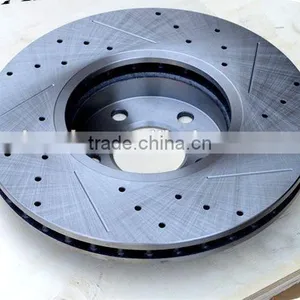 Drilled Brake Disc Rotor Factory Direct Sale for Auto Parts thumbnail-1