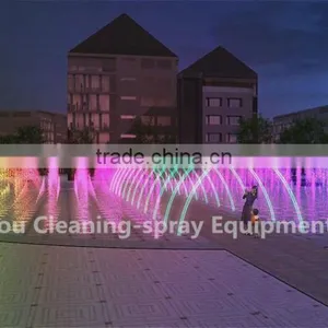Laminar Jumping Jets Water Fountain With Led Light thumbnail-3