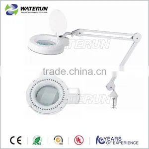 Super-Bright 802L Floor Stand LED Magnifying Lamp 8x In 48 Pcs LED With Clip Professional thumbnail-1