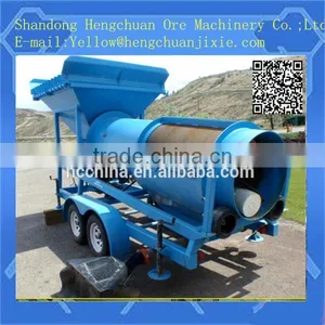 Clay Drum Screen Commercial Choice Industrial Machinery China Factory Mobile Small Gold Wash Trommel thumbnail-5