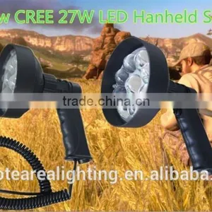Remote Area Work LigJGL High Power 27W NFC120LI-27W/NFC120-27W CREE LED 45W Portable Rechargeable Led Handheld Hunting Spotlight thumbnail-4