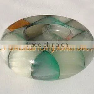 Wholesale Hand Painted ONYX CIGARETTE ASHTRAY HANDICRAFTS thumbnail-2